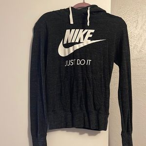 Nike long sleeve shirt with hood. Size Small